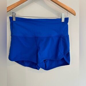 Lululemon High Rise Speed Shorts